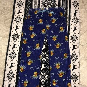 pajamas pants. ducks.